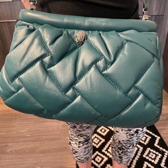 Kurt Geiger blue leather quilted bag - Picture 5 of 16